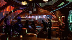 Bars artwork futuristic