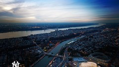 Baseball aerial new york yankees mlb