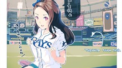 Baseball Anime Shorts anime girls brunettes idolmaster minase 