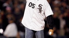 Baseball barack obama Chicago