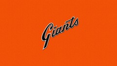 baseball Minimalism Sport Sports orange background logo