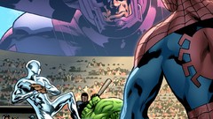 Baseball Spider-Man silver surfer The Avengers marvel comics 