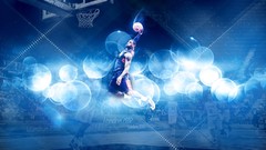 Basketball basketball player lebron james olympics tunisia dunk