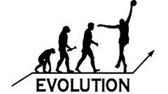Basketball Evolution basketball player