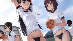 Basketball Manga t-shirts anime girls