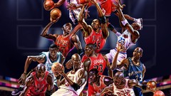 Basketball series nba chicago bulls Michael Jordan