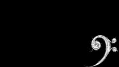 Bass guitars bass clef