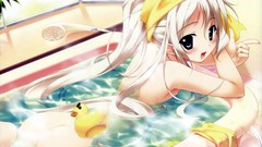 Bathing bathtubs lolicon Anime