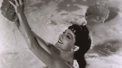 Bathing retro Cleopatra Claudette