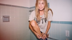 Bathroom fashion blondes