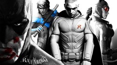 Batman arkham city robin arkham city Nightwing