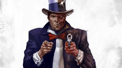 Batman arkham city two-face video games