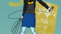 Batman artwork crystal castles