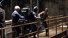 Batman Bane Batman The Dark Knight Rises Set Photos