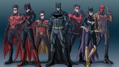 Batman Batgirl comics robin dc comics Nightwing red hood 