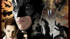 Batman Batman Begins comics posters superheroes Scarecrow 
