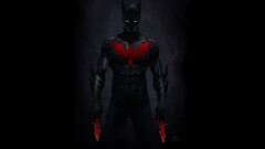 Batman Beyond Batman artwork dark