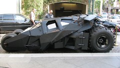 Batman black Batmobile bat