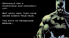 Batman black thinking