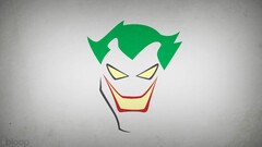 Batman blo0p villains dc comics joker Minimalism artwork