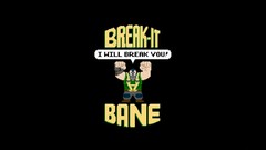 Batman break Bane Wreck It Ralph