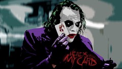 Batman Cards Typography The Dark Knight the joker Quotes