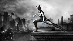Batman Catwoman batman arkham city video games renders