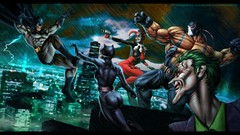 Batman Catwoman comics dc harley quinn the joker Bane