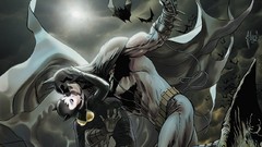 Batman Catwoman comics kissing dc comics