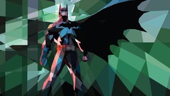 Batman comics ipad superheroes low poly