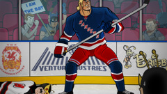 Batman costume hockey The