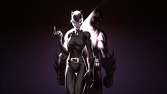 Batman dc comics Catwoman