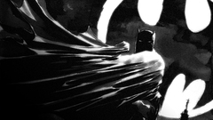 Batman dc comics grayscale