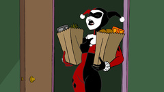 Batman dc comics harley