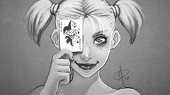 Batman dc comics harley