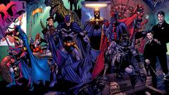 Batman dc comics harley