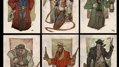 Batman design flash superman Justice League artwork western 