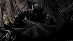 Batman digital art comics artwork The Dark Knight dark