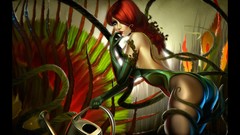 Batman fan art ivy dc comics Poison Ivy