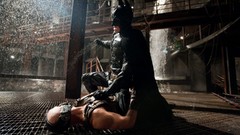 Batman Fighting Bane movie stills Batman The Dark Knight Rises
