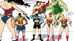 Batman flash superman Wonder Woman Justice League Green Lantern 