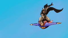 Batman flying dc comics