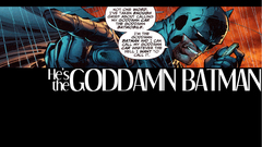 Batman Goddamn Batman dc