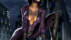 Batman latex Catwoman dc comics