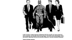 Batman law order cartoon