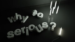 Batman lights illumination the joker why so serious cinema 4d