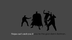 Batman ninjas cant catch