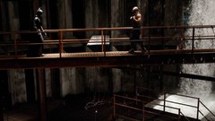 Batman railing Bane Batman The Dark Knight Rises