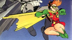 Batman robin dc comics artwork Frank Miller The Dark Knight 