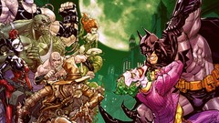 Batman shot batman arkham city harley quinn the joker scarecrow 